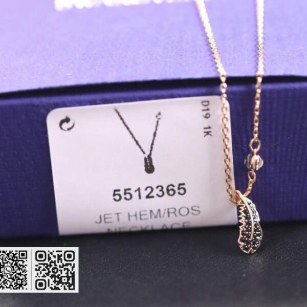 Swarovski 单钻锁骨项链