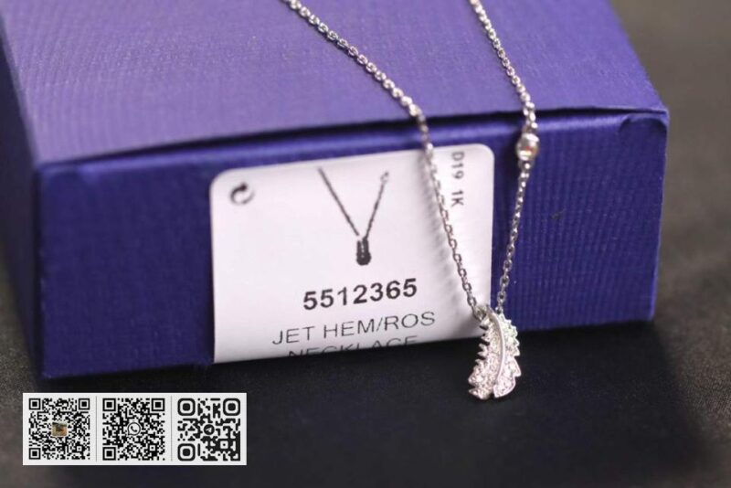 Swarovski 单钻锁骨项链 - Image 2