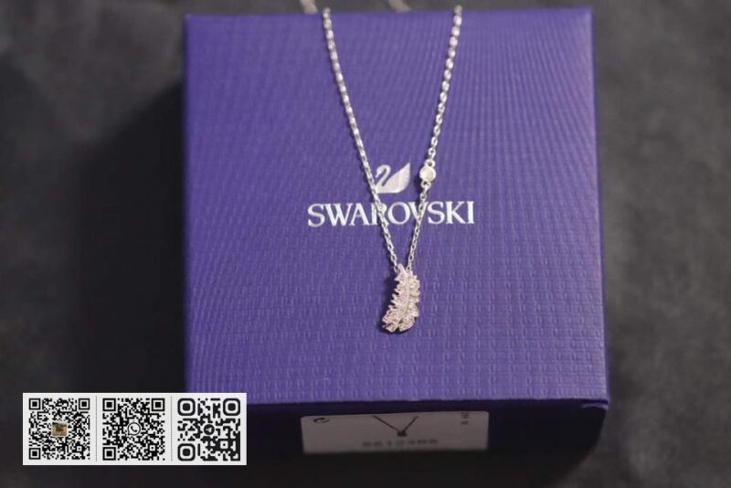 Swarovski 单钻锁骨项链 - Image 5