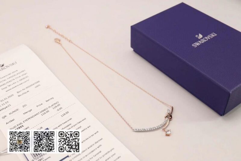 Swarovski 锁骨项链 - Image 4
