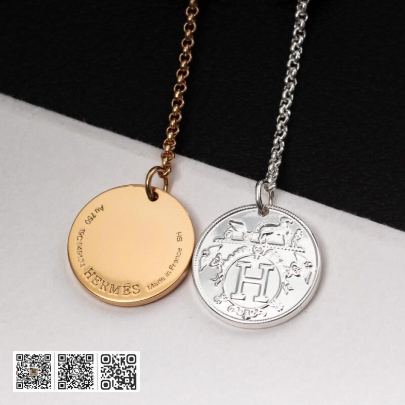 Hermes Ex-Libris系列钱币项链 - Image 3