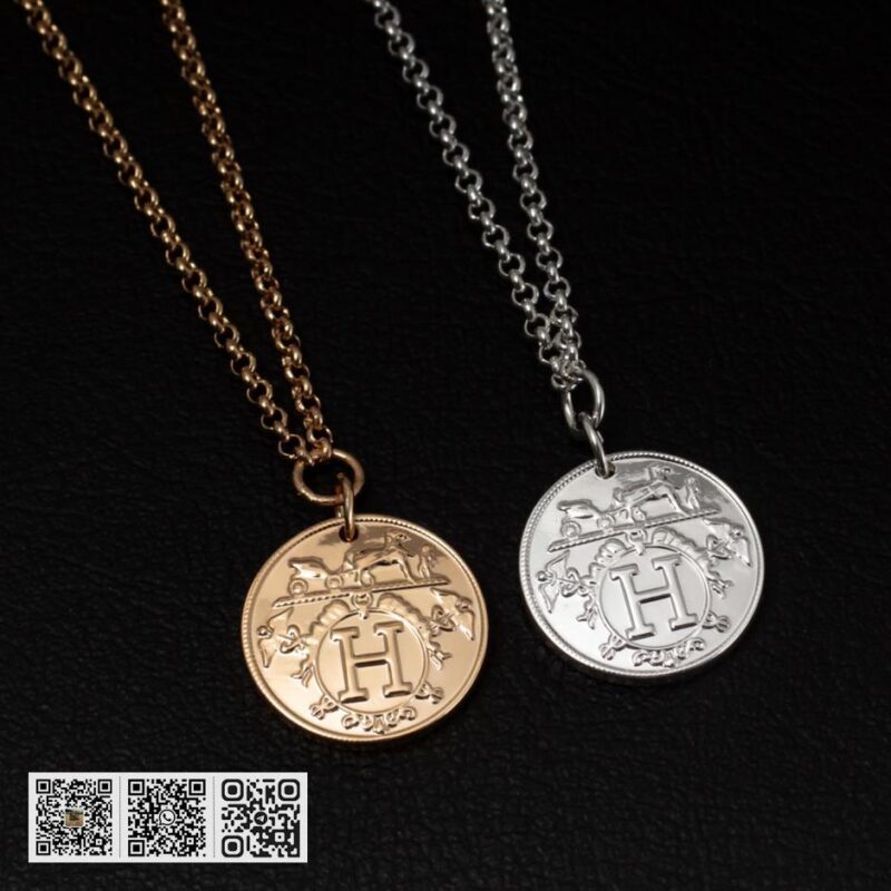 Hermes Ex-Libris系列钱币项链 - Image 8