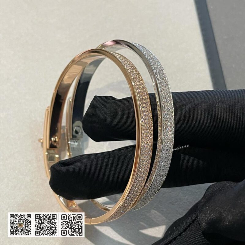 Hermes Kelly手镯/满钻款 - Image 6