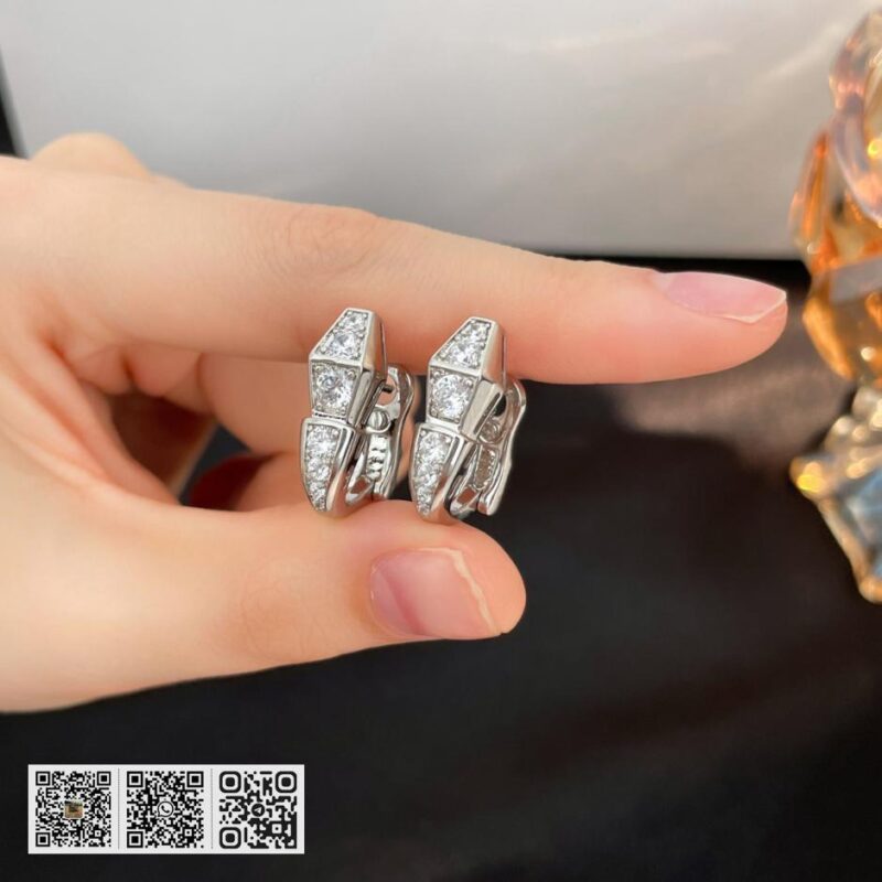 Bvlgari serpenti viper钻石耳环 - Image 2