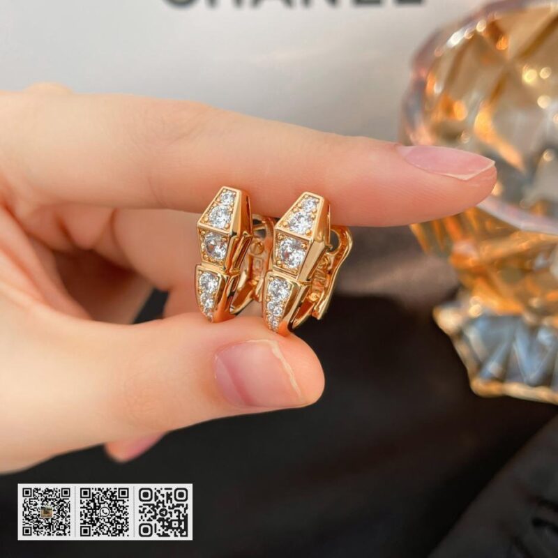 Bvlgari serpenti viper钻石耳环 - Image 3
