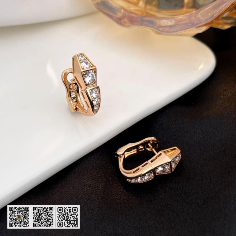 Bvlgari serpenti viper钻石耳环 - Image 7