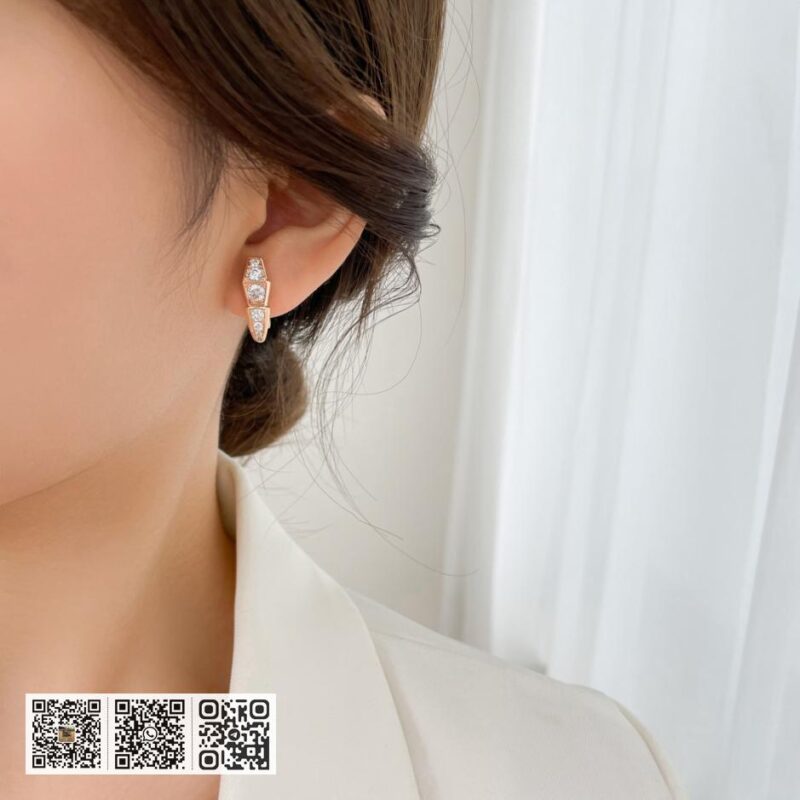 Bvlgari serpenti viper钻石耳环 - Image 12