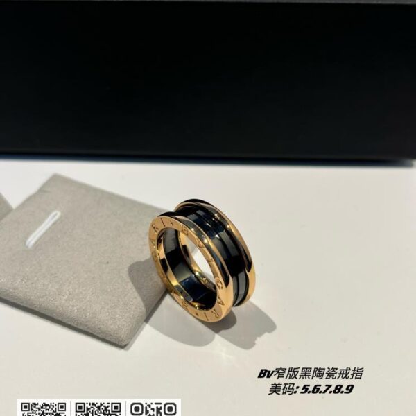 Bvlgari Bv经典必入陶瓷戒指