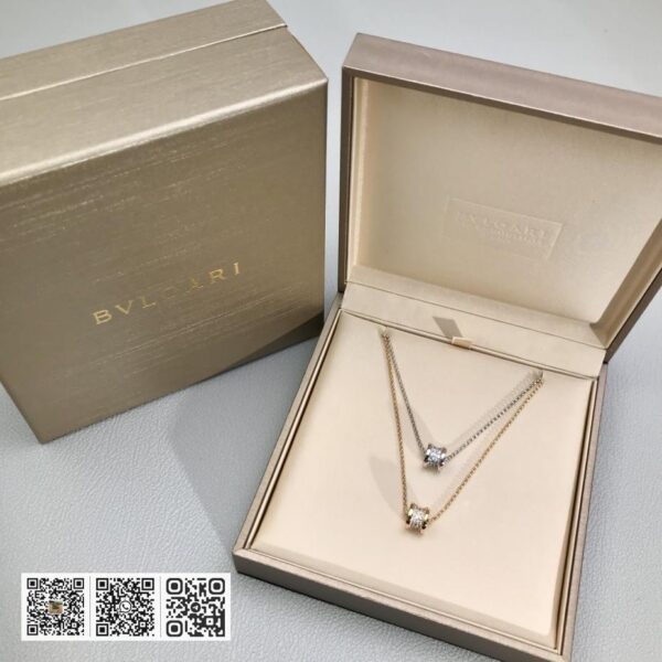 Bvlgari B-Zero满钻小蛮腰小号项链
