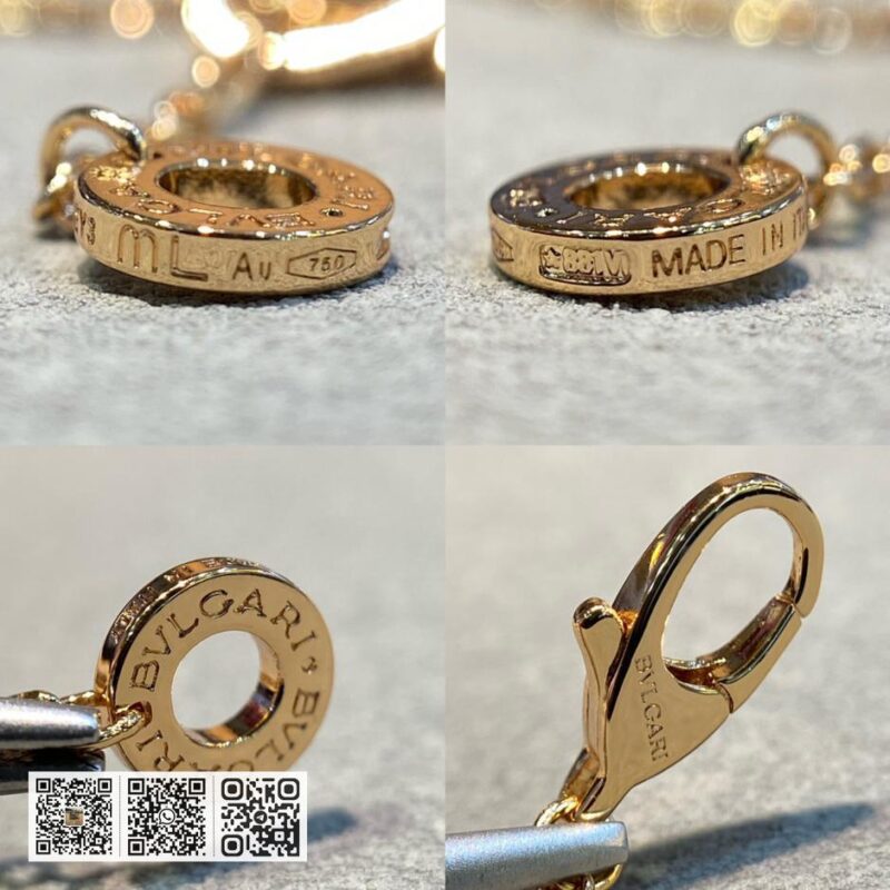 Bvlgari Divas红排钻扇子项链 - Image 7