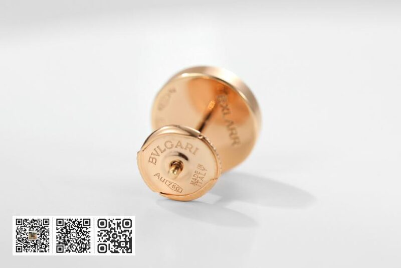 Bvlgari BV系列满钻圆盘耳环 - Image 9