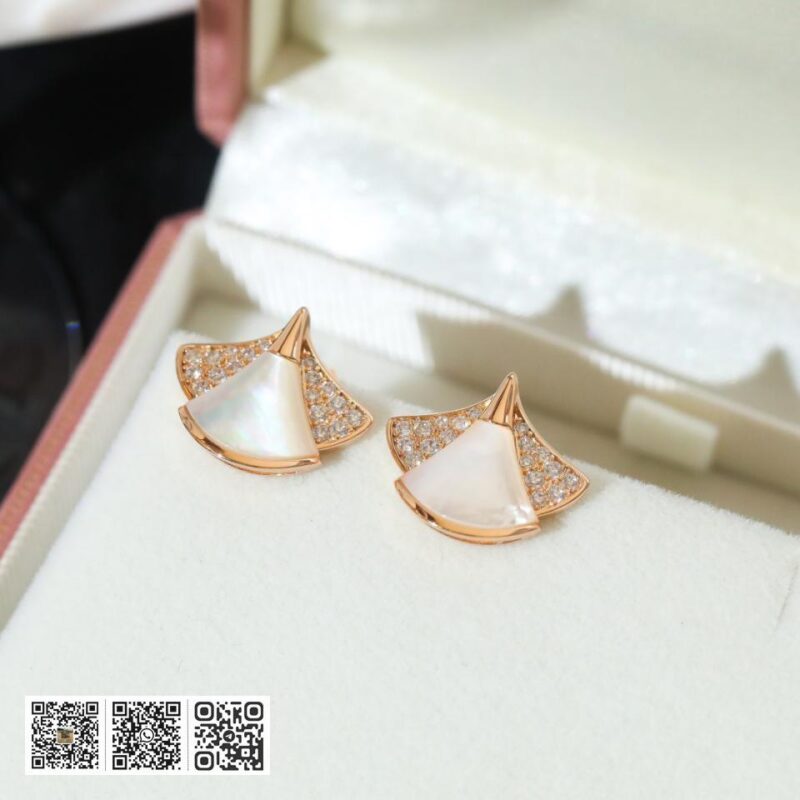 Bvlgari diva白贝母耳环 - Image 2