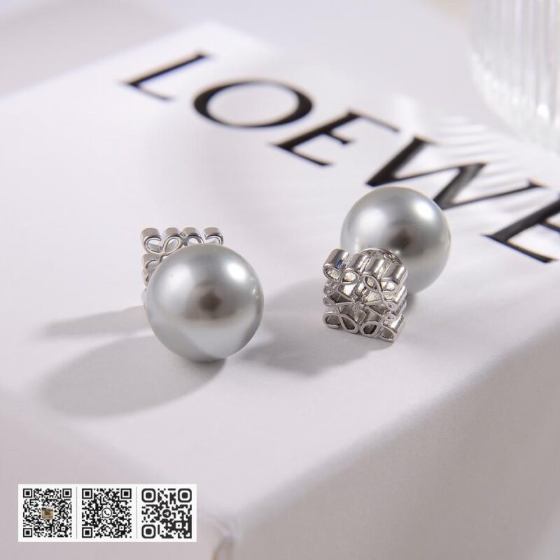 LOEWE 字母耳钉 - Image 3