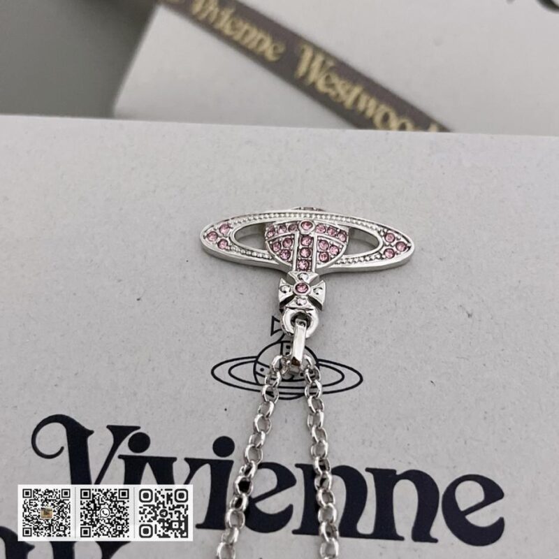 Vivienne Westwood 粉红钻项链 - Image 9