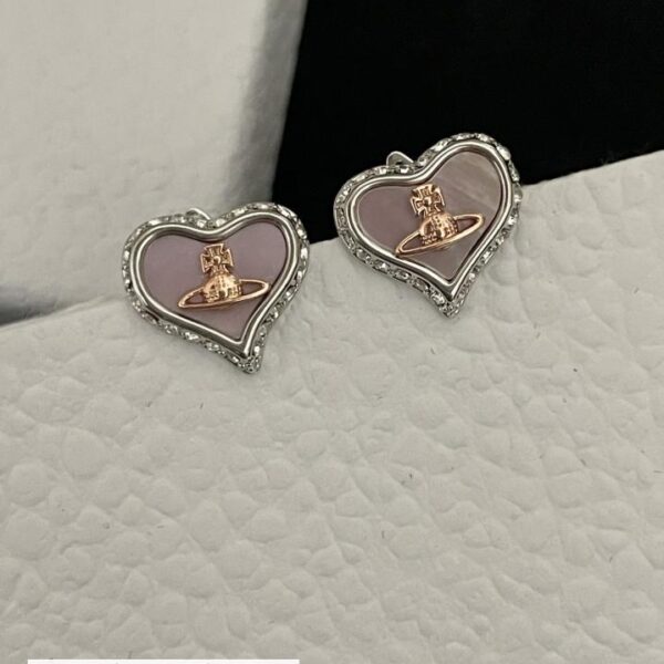 Vivienne Westwood 爱心耳钉
