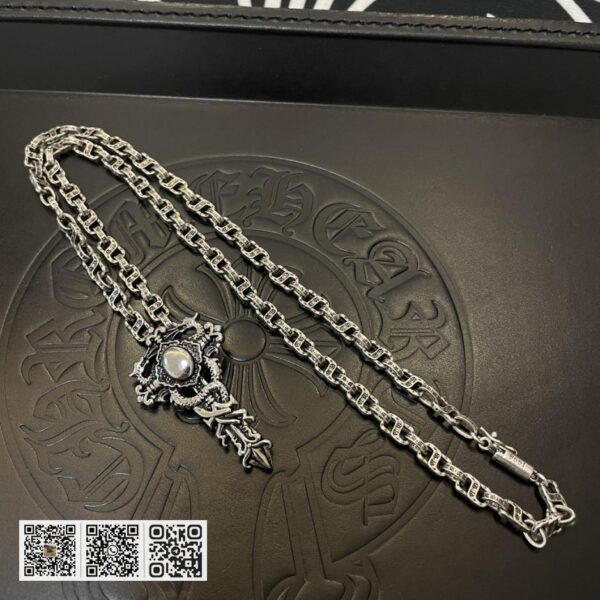 Chrome Hearts 复古s字形项链