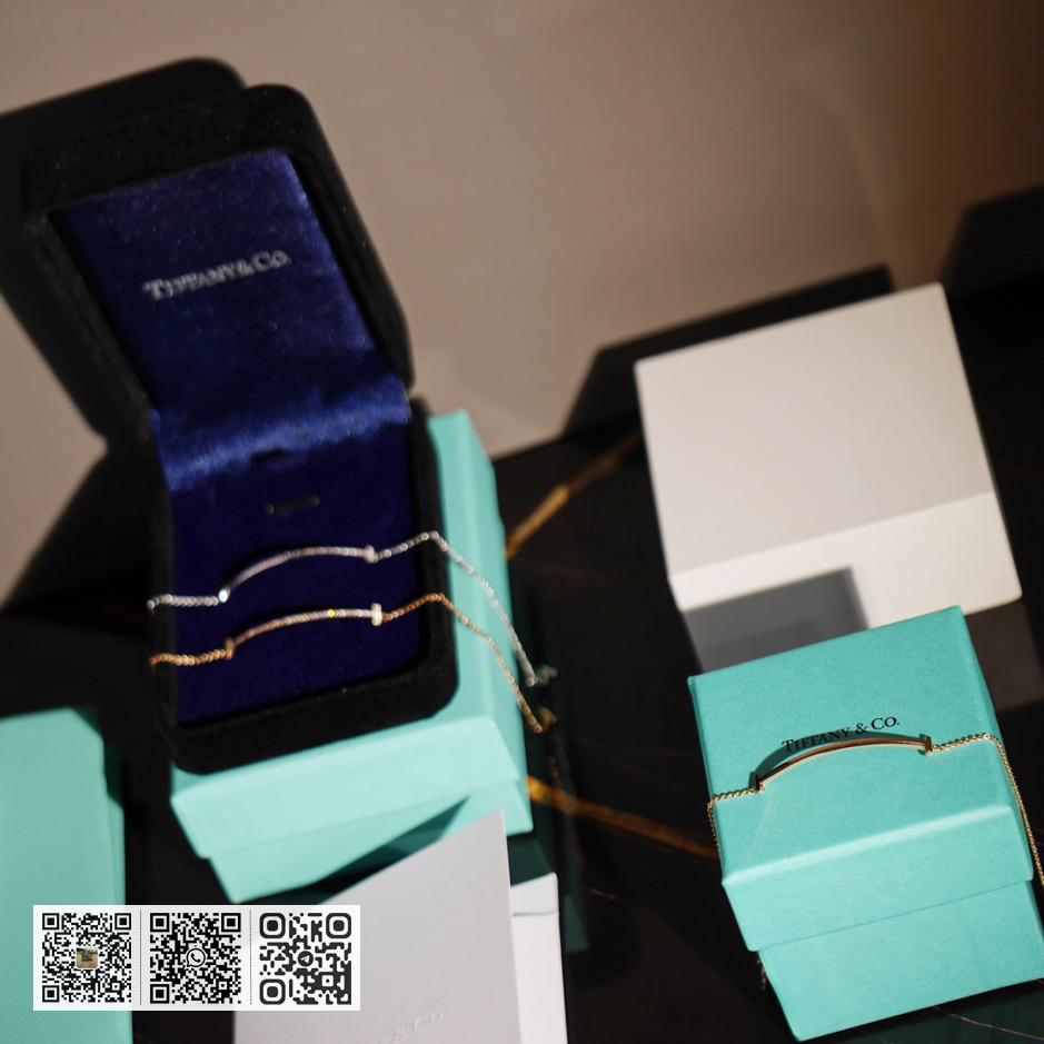 Tiffany T微笑手链无钻版