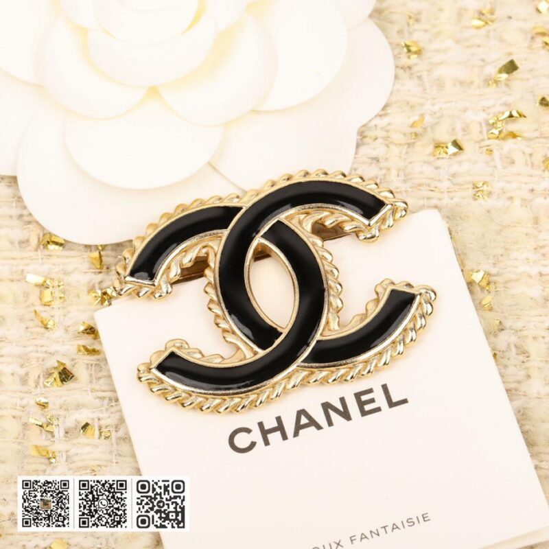 Chanel 滴油双C胸针 - Image 3