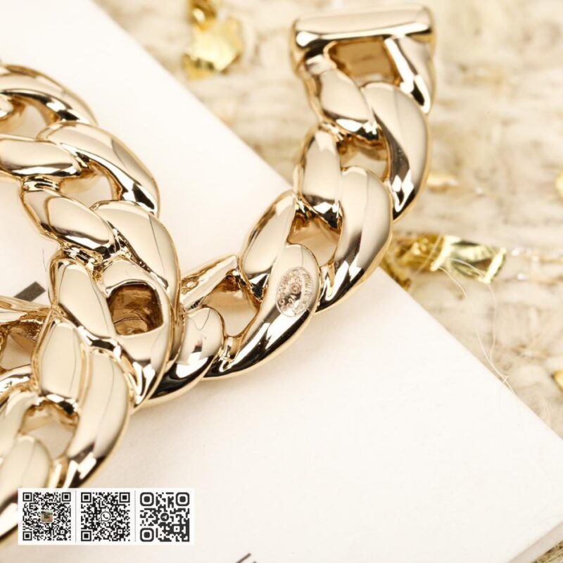 Chanel 链条拼链双c胸针 - Image 6