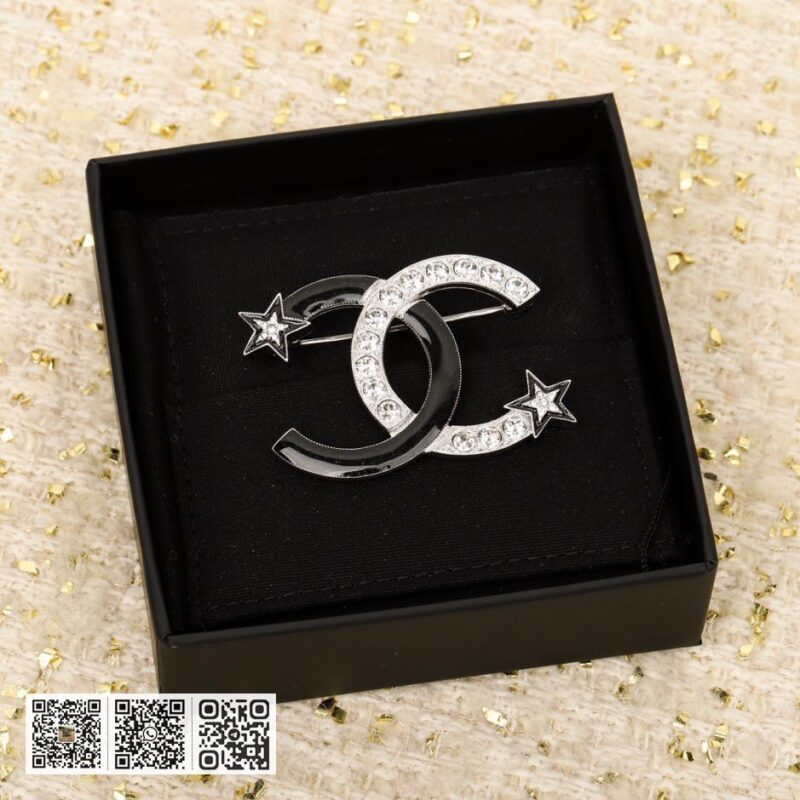 Chanel 星星双c胸针 - Image 2