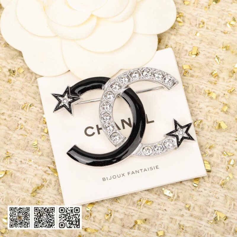 Chanel 星星双c胸针 - Image 3