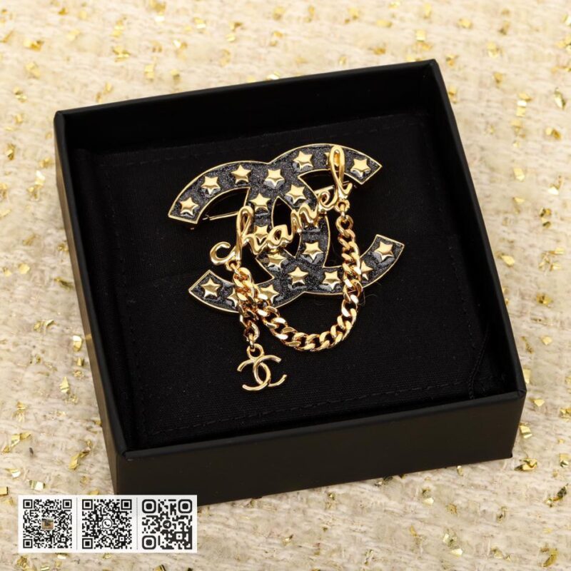 Chanel 星空双c胸针 - Image 2