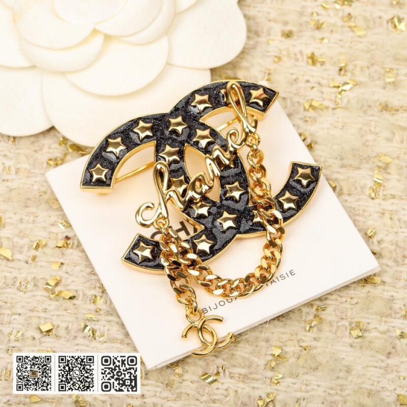 Chanel 星空双c胸针 - Image 3