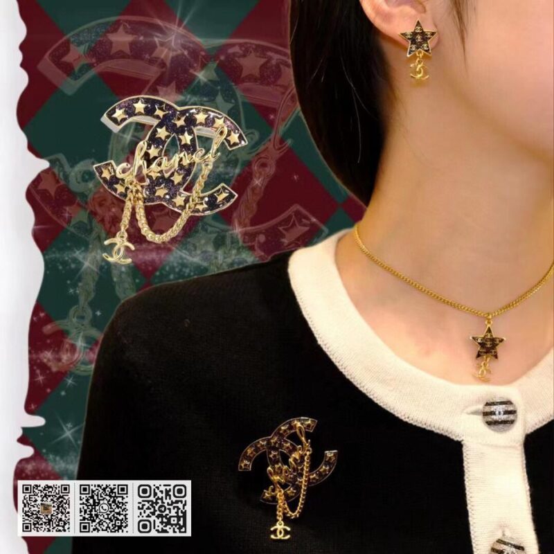 Chanel 星空双c胸针 - Image 8