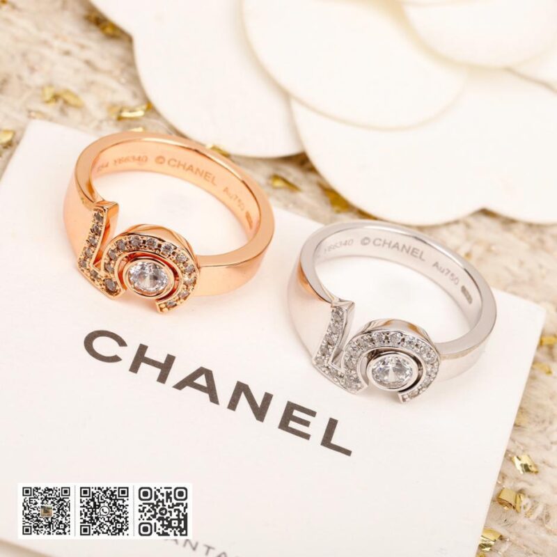Chanel N°5白金戒指 - Image 3