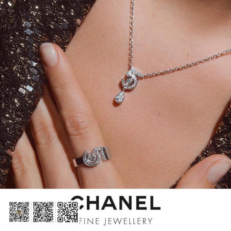 Chanel N°5白金戒指 - Image 9
