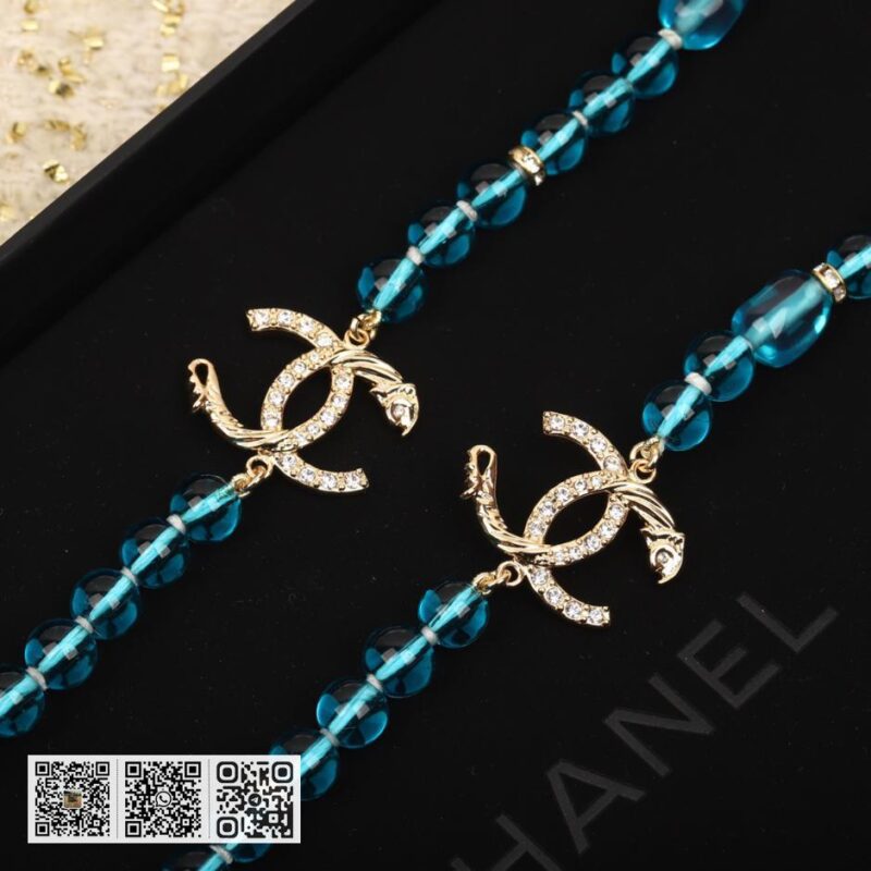 Chanel 琉璃双c长毛衣链 - Image 2