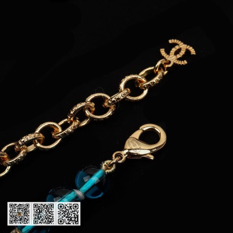 Chanel 琉璃双c长毛衣链 - Image 5