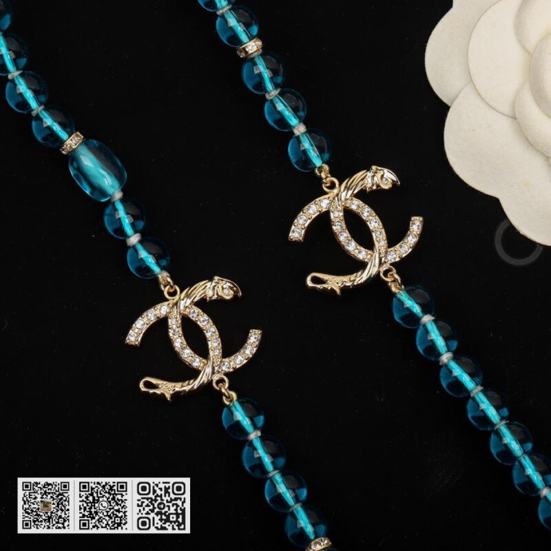 Chanel 琉璃双c长毛衣链 - Image 6