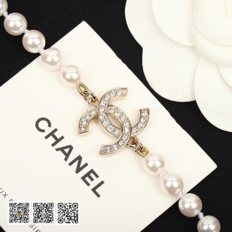 Chanel 五角星珍珠毛衣链 - Image 5