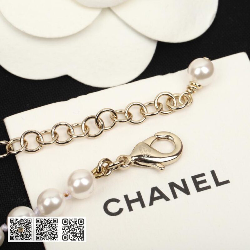 Chanel 五角星珍珠毛衣链 - Image 7