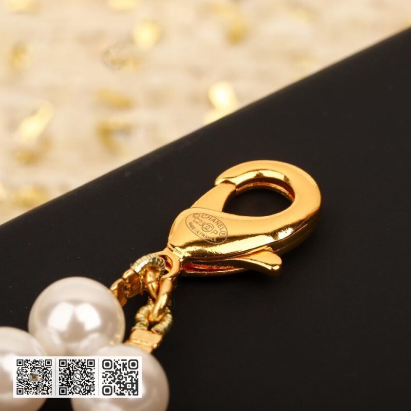 Chanel 珍珠爱心腰链 - Image 4