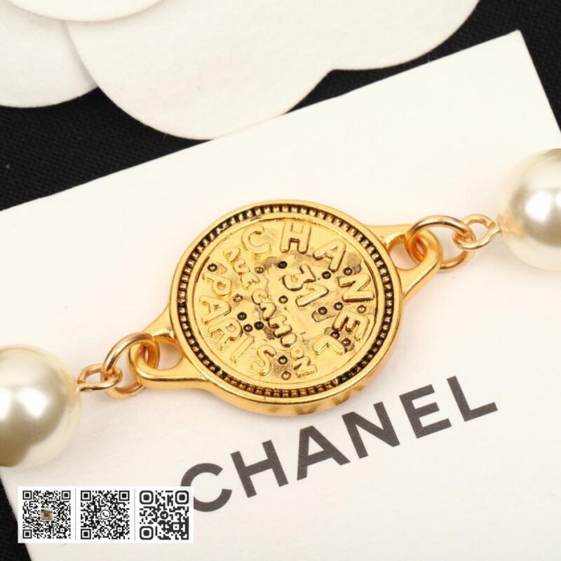 Chanel 金币珍珠长链 - Image 6