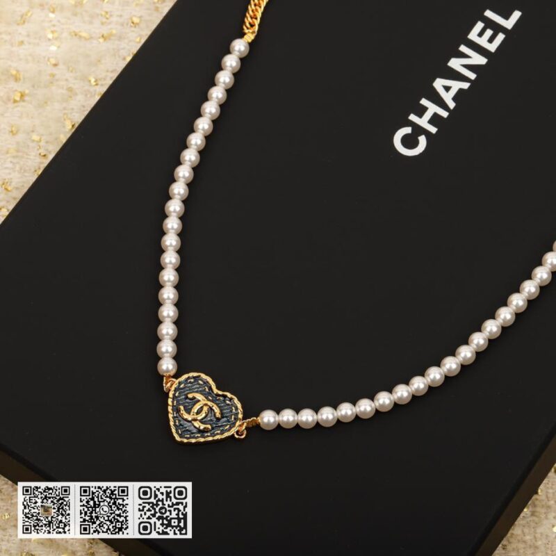 Chanel 牛仔爱心项链&038;腰链 - Image 2
