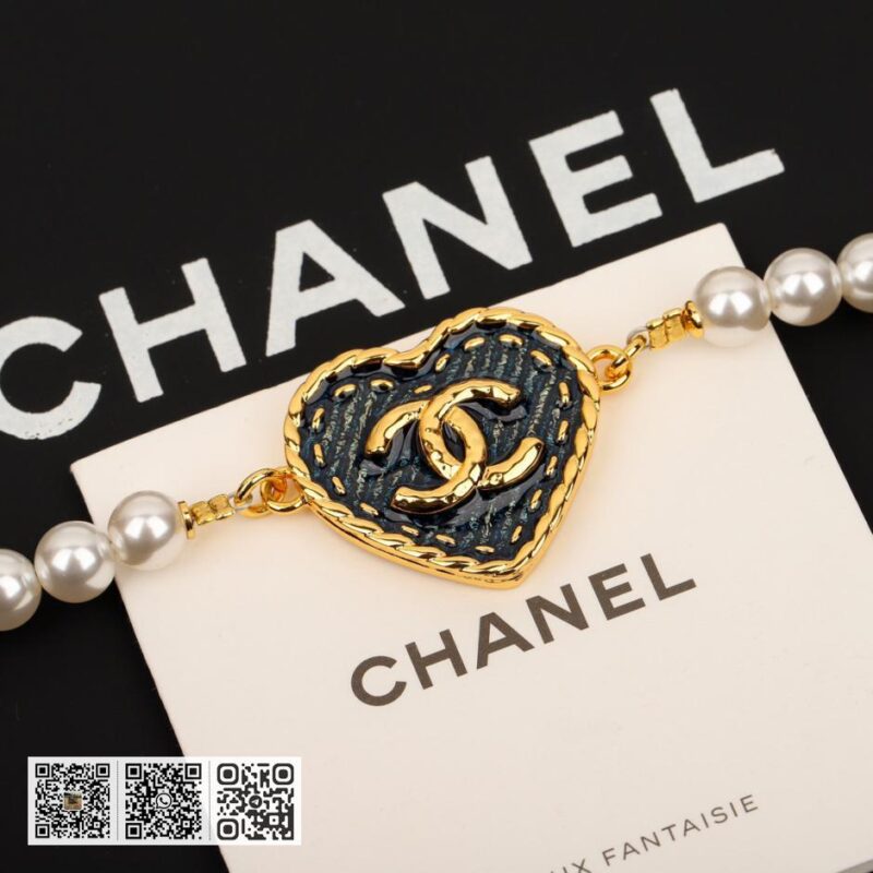 Chanel 牛仔爱心项链&038;腰链 - Image 3