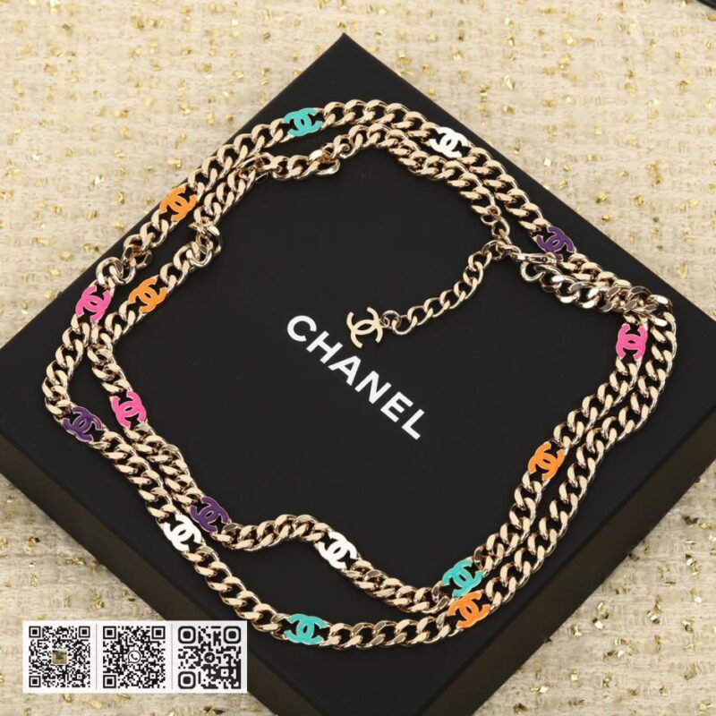 Chanel 十六个彩色c毛衣链 - Image 2