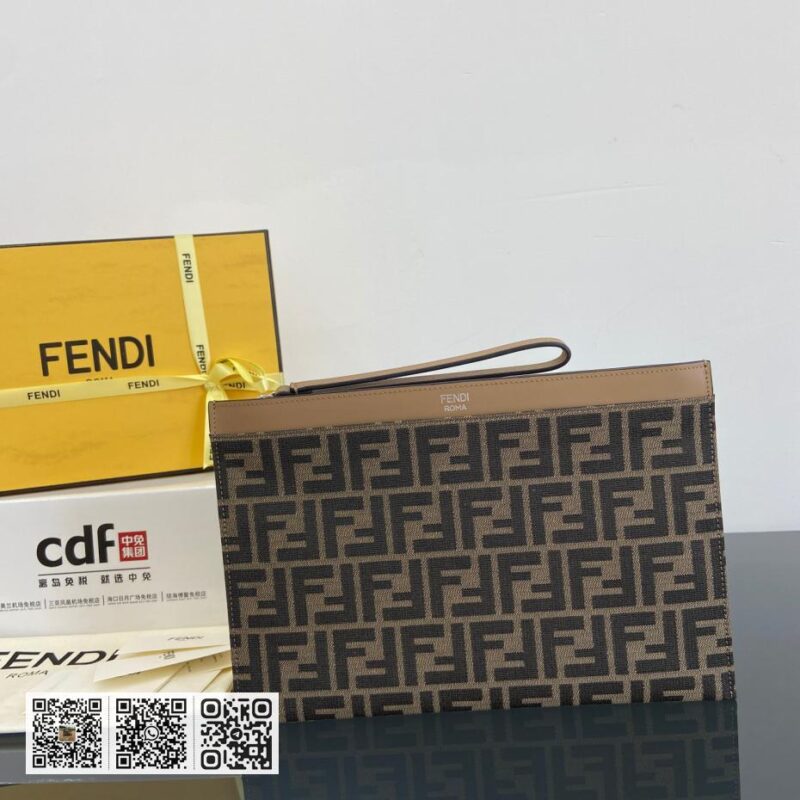 小号附专柜全套包装 Fendi全新系列老花配布