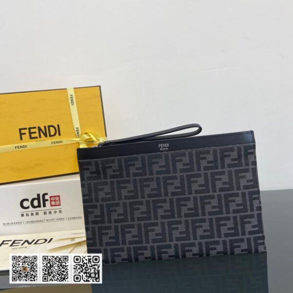 小号附专柜全套包装 Fendi全新系列老花配布