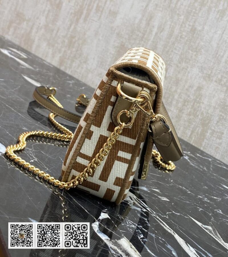 Fendi Baguette牛仔包 - Image 6