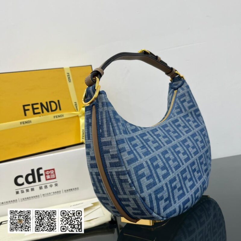 Fendi graphy小号新月包 - Image 2