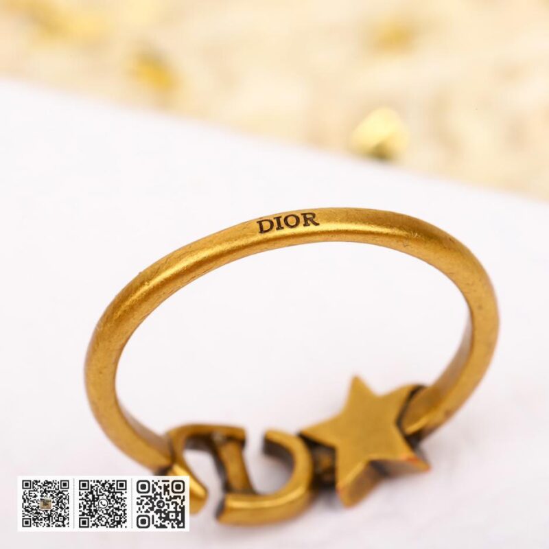 Dior复古五角星戒指 - Image 4