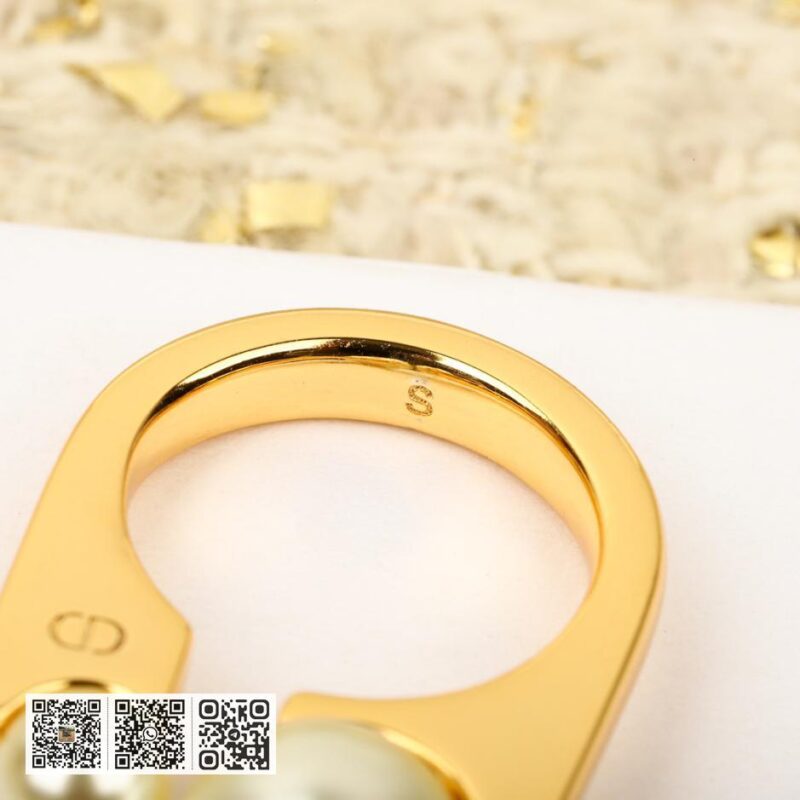 Dior大小珍珠戒指 - Image 4