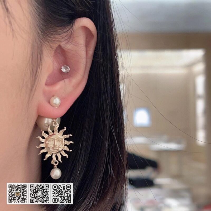 D24太阳图腾新款耳环 - Image 8