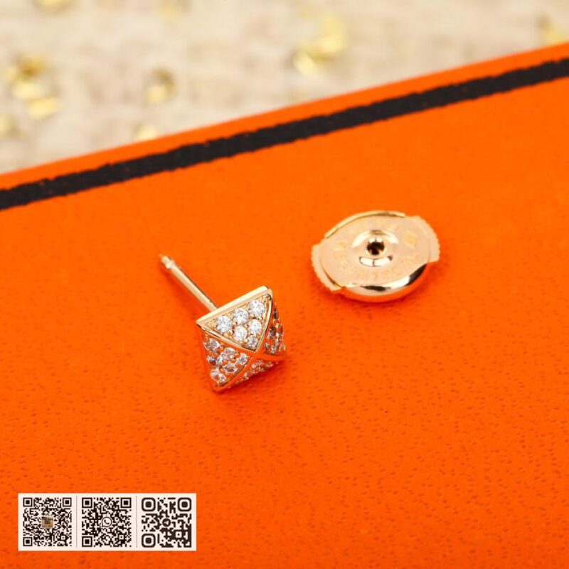 Hermes 满钻耳钉 - Image 6