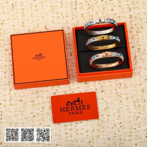 Hermes kelly 珐琅手镯