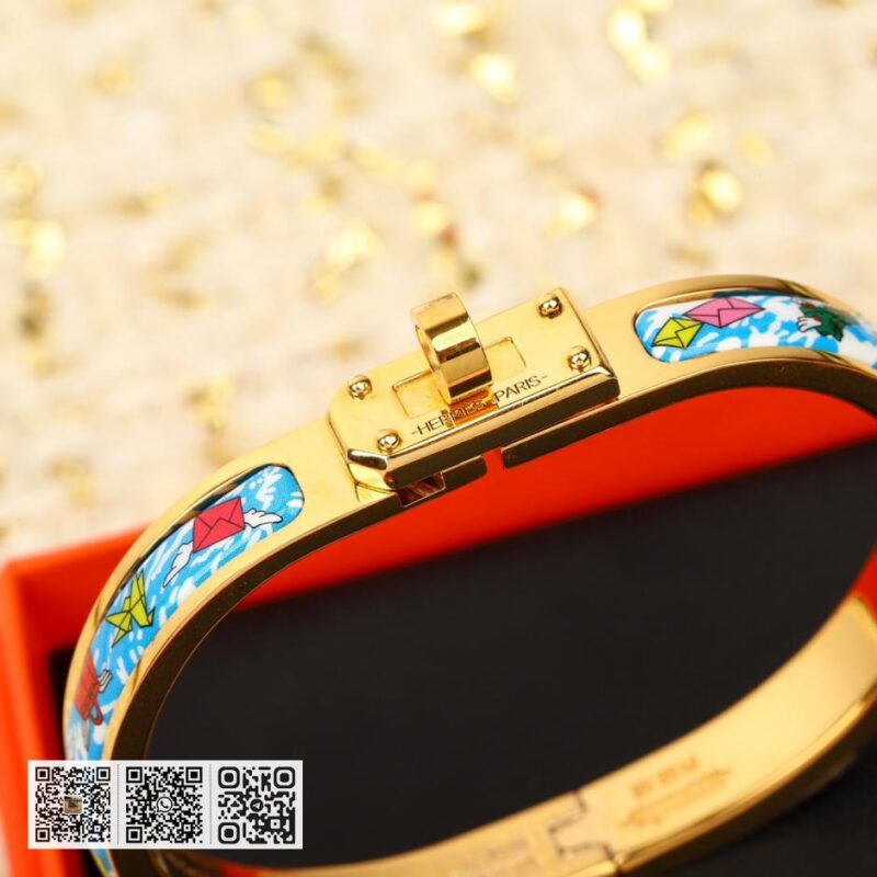 Hermes kelly 珐琅手镯 - Image 3